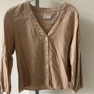 Frank and Oak Button Down Blouse